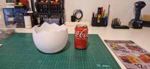 Påskeæg skål lavet I fusion 360