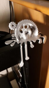 Skiftede min Prusa 1 ud med en JG Aurora A5 enhanced i 2018. Inspirerede mig til at lave denne i blender
