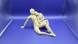 Har lavet min første lille skulptur