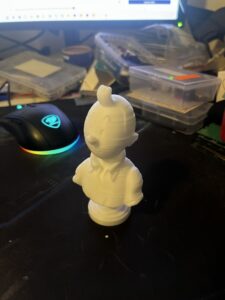 Jeg elsker Tintin så jeg ville prøve og lave en Tintin