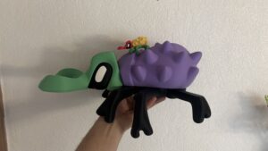 Har printet denne super fede bille som blikfang til mit Build’a’Bug 😍 det er et design fra Bloblab og man kan printe forskellige kroppe osv de er super sjove