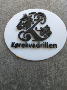 Et af de første af eget logo design